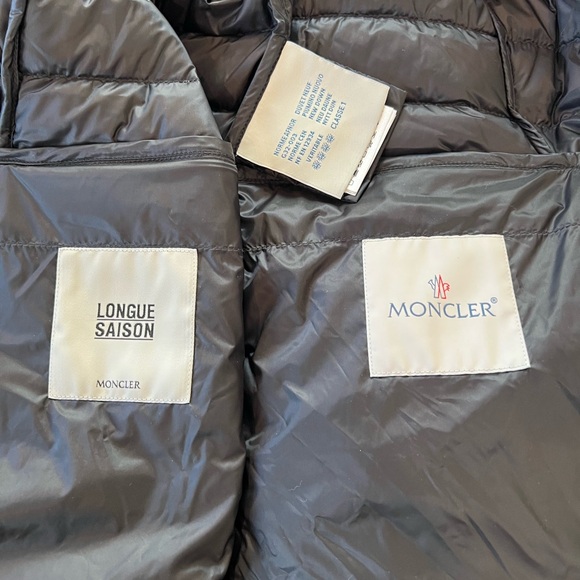 Moncler Black GRONDIN size 4 Women’s Authentic Goose Down - Picture 8 of 16